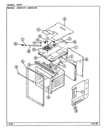 Diagram for A9845XPB