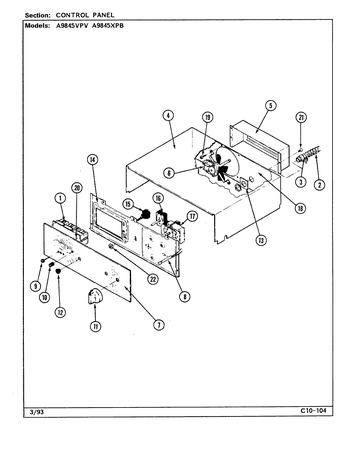 Diagram for A9845XPB