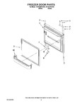 Diagram for 05 - Freezer Door Parts