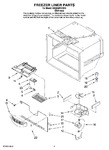 Diagram for 03 - Freezer Liner Parts