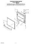 Diagram for 05 - Freezer Door Parts