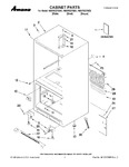 Diagram for 01 - Cabinet Parts