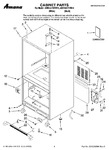 Diagram for 01 - Cabinet Parts