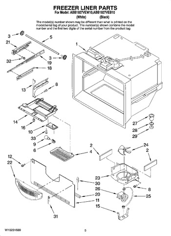 Diagram for ABB1927VEW10