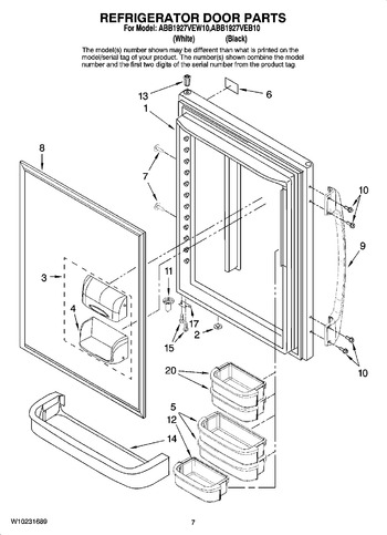 Diagram for ABB1927VEW10