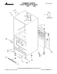 Diagram for 01 - Cabinet Parts