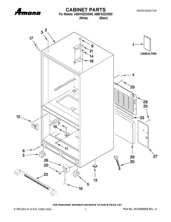 Diagram for ABB192ZDEW5