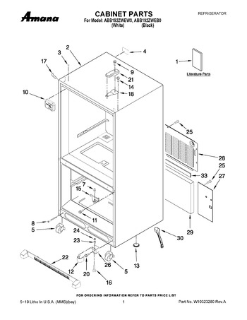 Diagram for ABB192ZWEW0