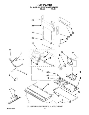 Diagram for ABB192ZWEW0