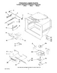 Diagram for 02 - Freezer Liner Parts