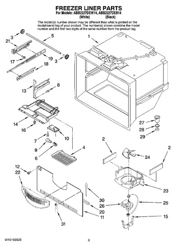 Diagram for ABB2227DEB14