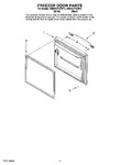 Diagram for 03 - Freezer Door Parts