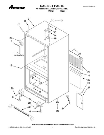 Diagram for ABB2227VEW2