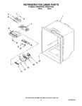 Diagram for 04 - Refrigerator Liner Parts