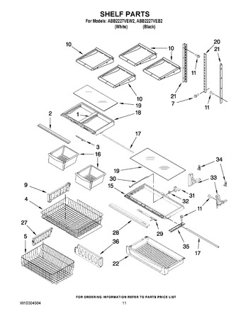 Diagram for ABB2227VEW2