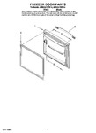 Diagram for 05 - Freezer Door Parts