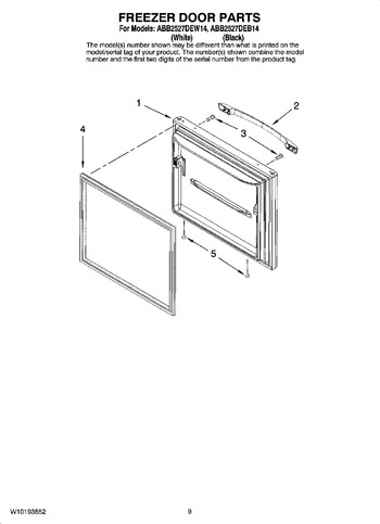 Diagram for ABB2527DEW14