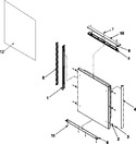 Diagram for 09 - Refrigerator Door Handle & Trim