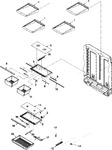 Diagram for 10 - Refrigerator Shelving