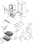 Diagram for 06 - Interior Cabinet & Freezer Shelving