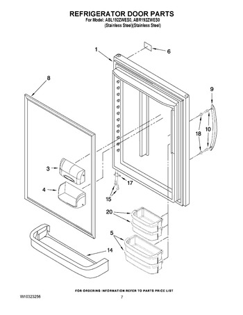 Diagram for ABR192ZWES0