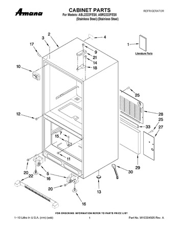 Diagram for ABL2222FES5