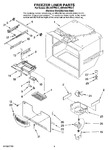 Diagram for 02 - Freezer Liner Parts