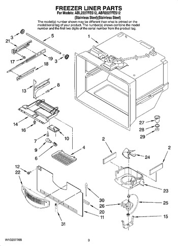 Diagram for ABR2227FES12