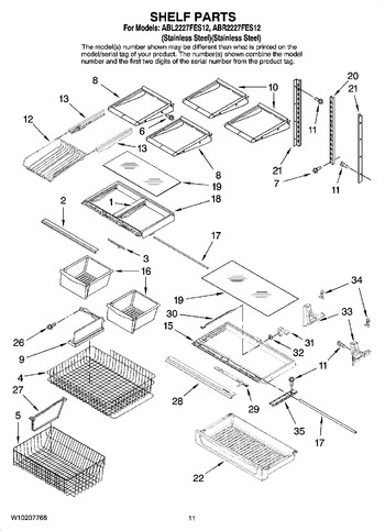 Diagram for ABR2227FES12