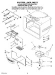 Diagram for 02 - Freezer Liner Parts