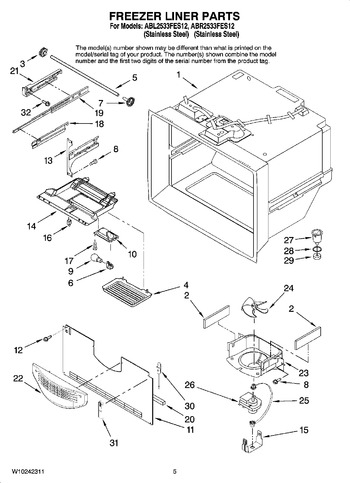 Diagram for ABL2533FES12