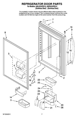 Diagram for ABL2533FES12