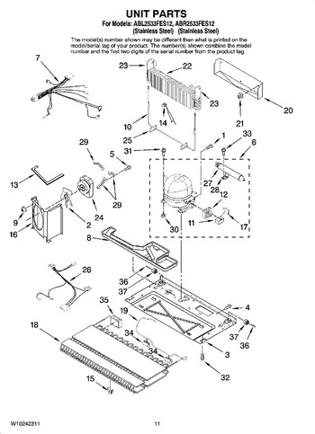 Diagram for ABL2533FES12