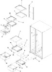 Diagram for 04 - Crisper Assy & Ref Shelf