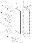 Diagram for 16 - Refrigerator Door