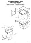 Diagram for 03 - Refrigerator Shelf Parts