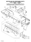 Diagram for 05 - Motor And Ice Container Parts