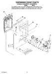 Diagram for 08 - Dispenser Front Parts