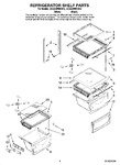 Diagram for 03 - Refrigerator Shelf Parts