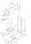 Diagram for 04 - Crisper Assy & Ref Shelf