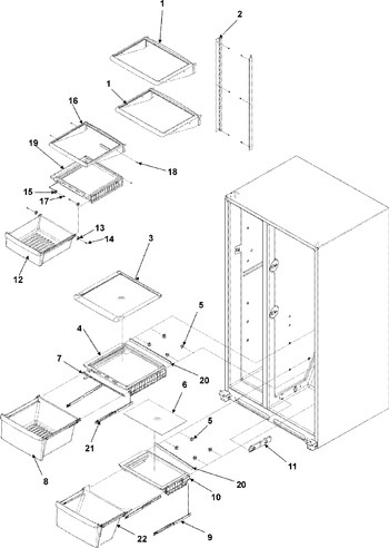 Diagram for AC2228HEKS (BOM: AC2228HEKx0)