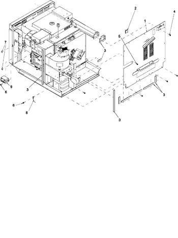 Diagram for ACE208SB (BOM P1324413M)