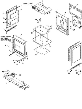 Diagram for DCF4205AC (BOM: PDCF4205AC1)