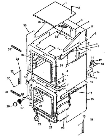 Diagram for ACO27DE1 (BOM: P1132343N E)