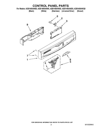 Diagram for ADB1400AWW0