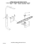 Diagram for 07 - Upper Wash And Rinse Parts