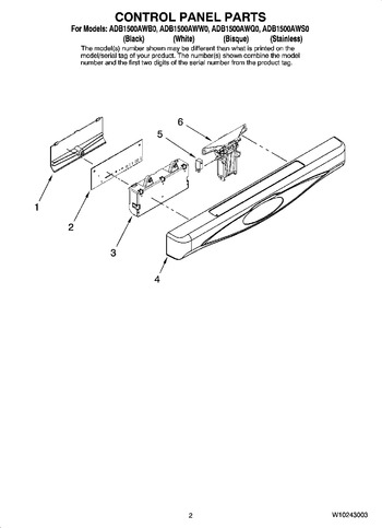 Diagram for ADB1500AWB0