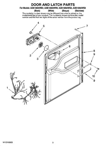 Diagram for ADB1500AWB0