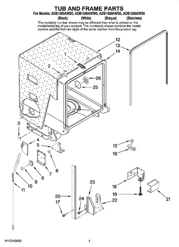 Diagram for ADB1500AWB0