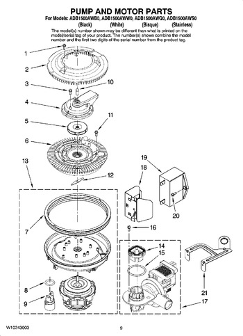 Diagram for ADB1500AWB0